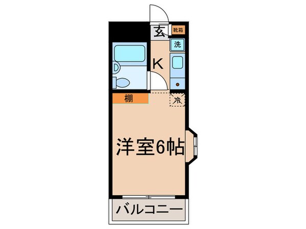 シーモス武蔵新城の物件間取画像